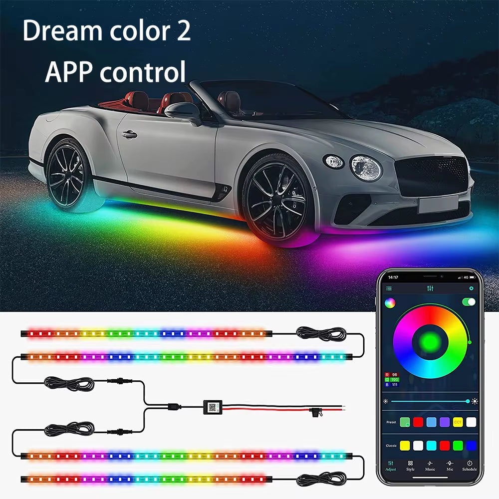 Remote-Control LED Underglow Kit — Power, Color & Style at Your Fingertips