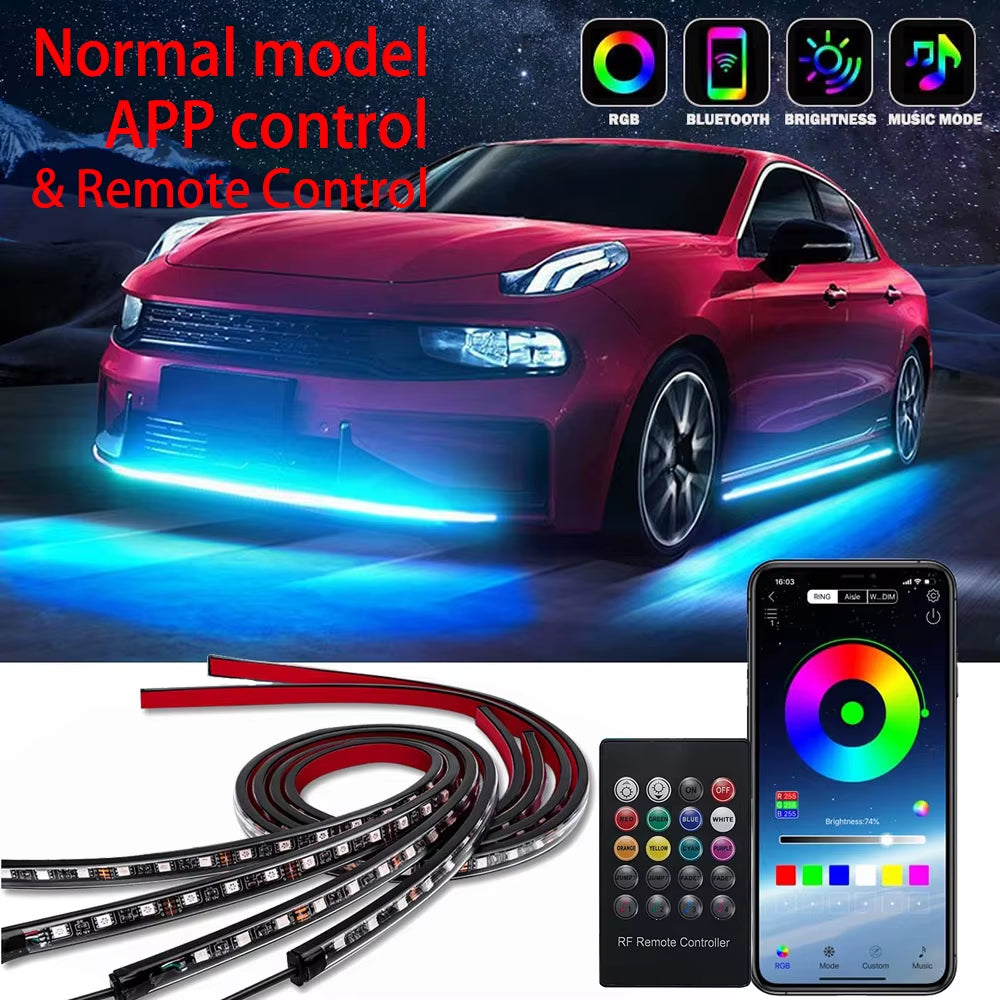 Remote-Control LED Underglow Kit — Power, Color & Style at Your Fingertips