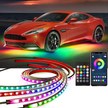 Remote-Control LED Underglow Kit — Power, Color & Style at Your Fingertips