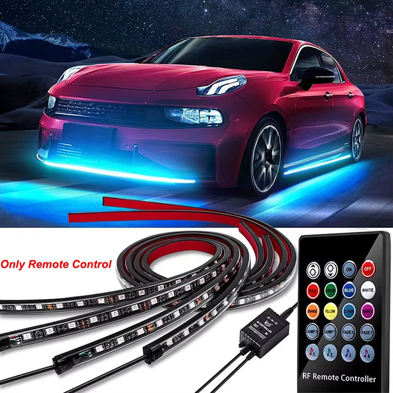 Remote-Control LED Underglow Kit — Power, Color & Style at Your Fingertips
