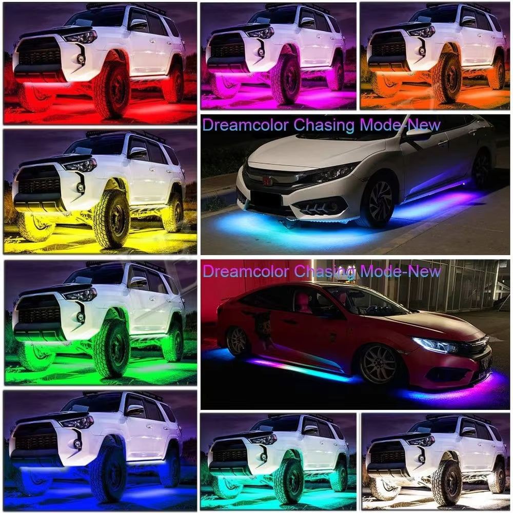Remote-Control LED Underglow Kit — Power, Color & Style at Your Fingertips